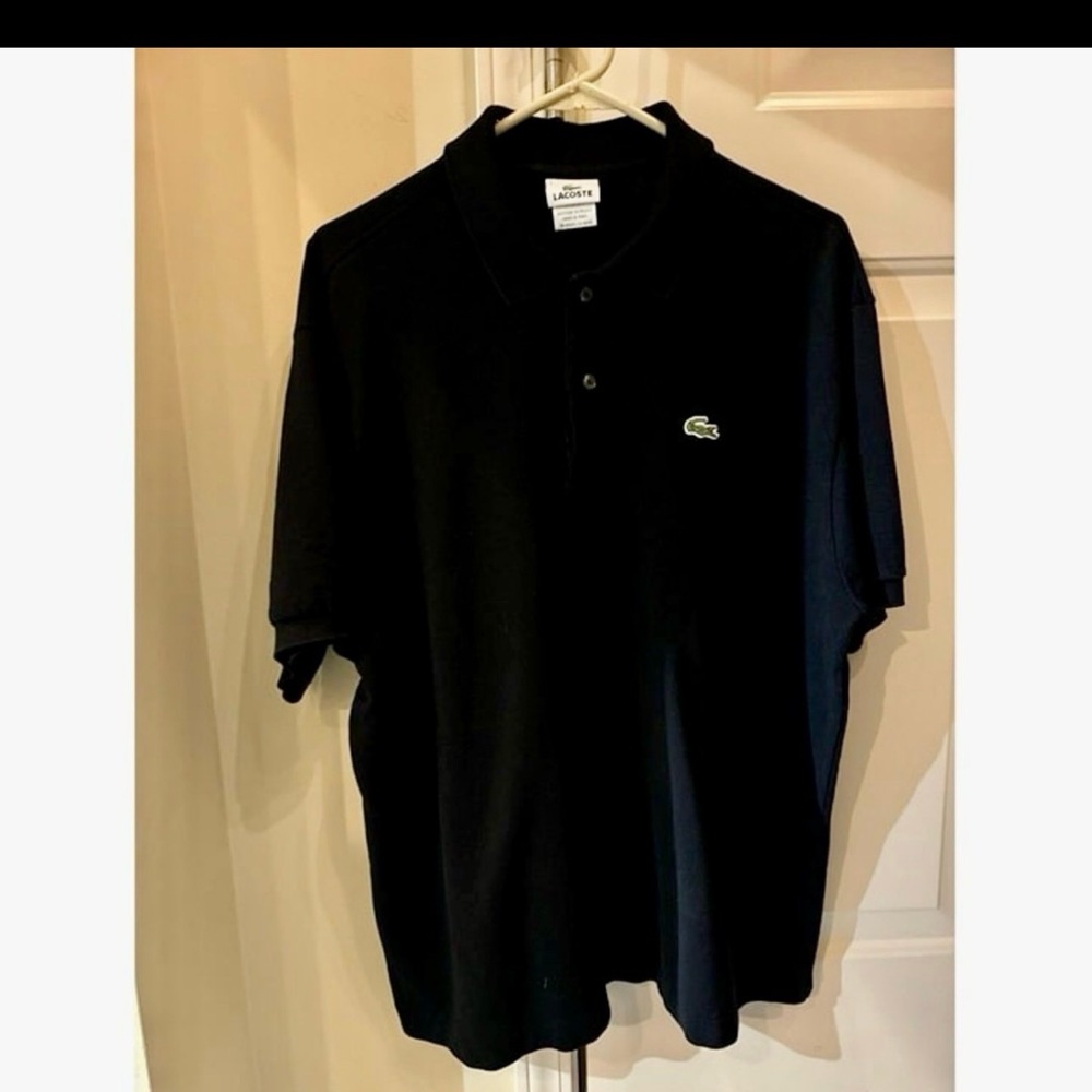 Lacoste Black Polo Shirt